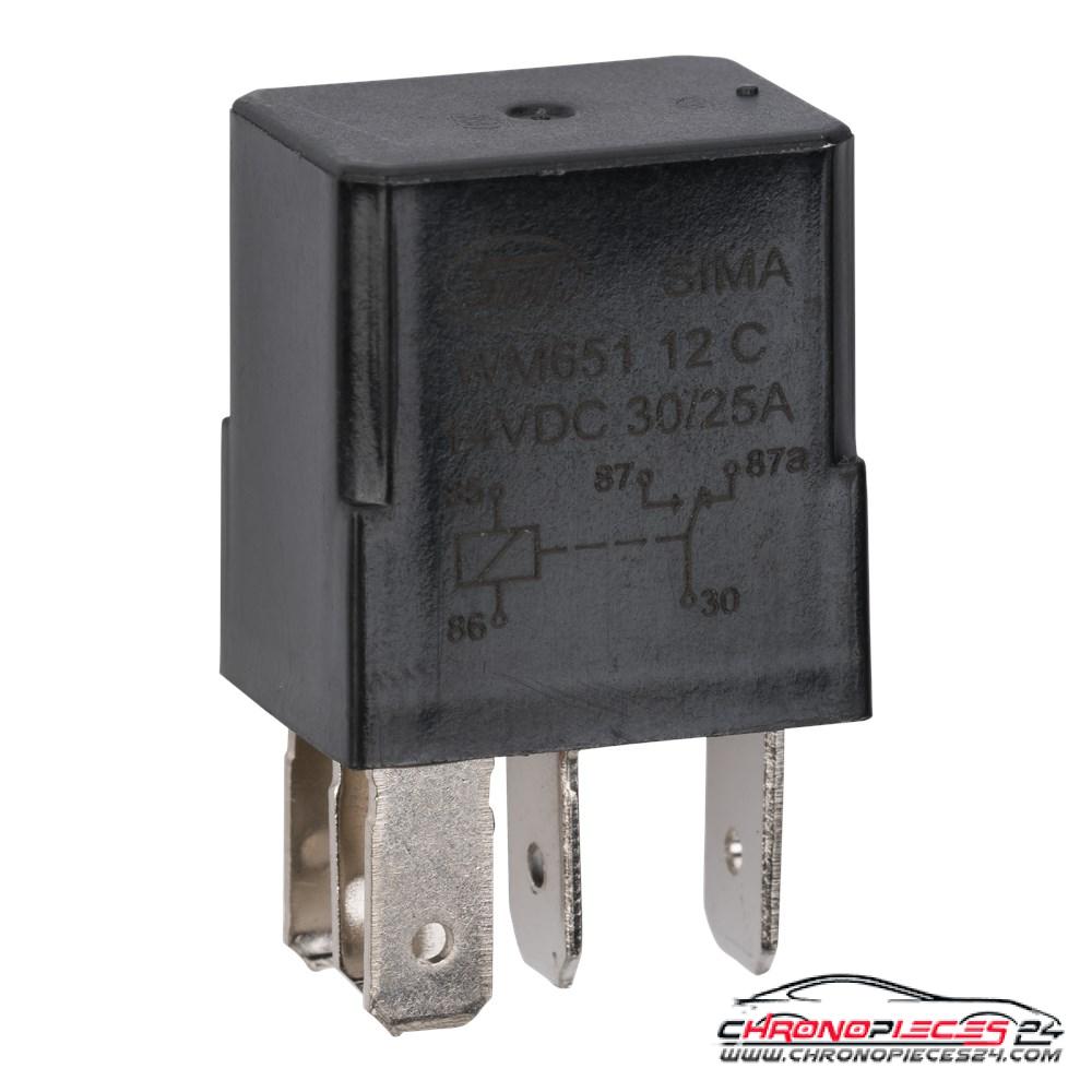 Achat de TIREX D14136/1G Relais alternatif 12V 30A 1p. poche pas chères