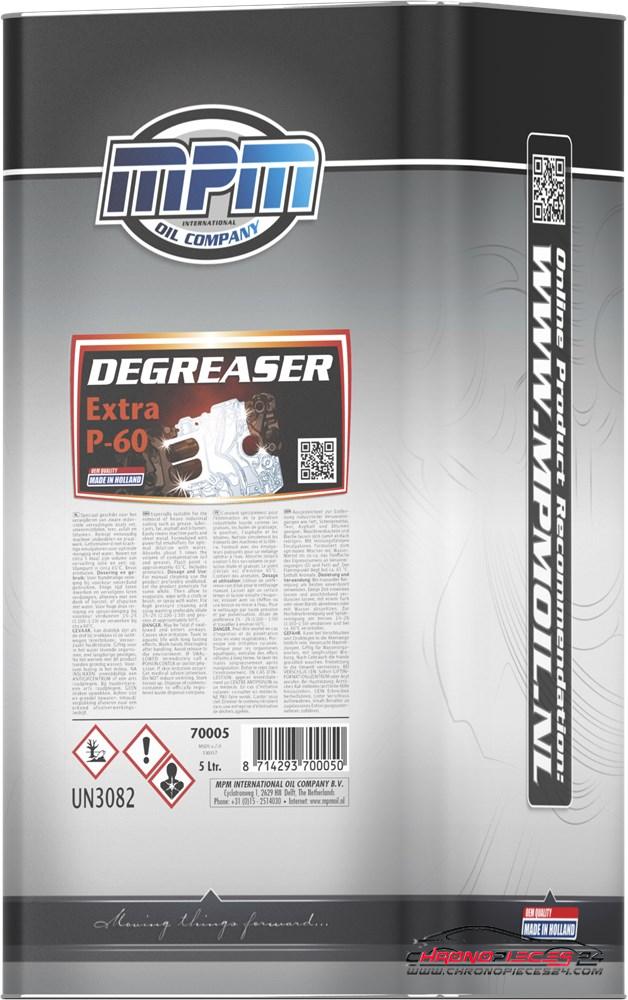 Achat de MPM 70005 Dégraissant Degreaser Extra P-60 5l Jerrycan pas chères