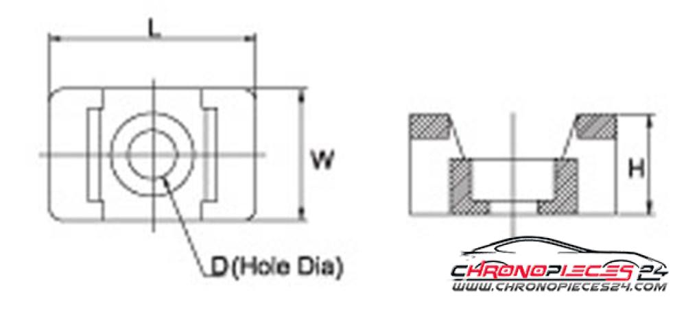 Achat de TIREX D10066/5 Graisse pour frein Diamètre de trou 3,7 mm 5p. Blister pas chères