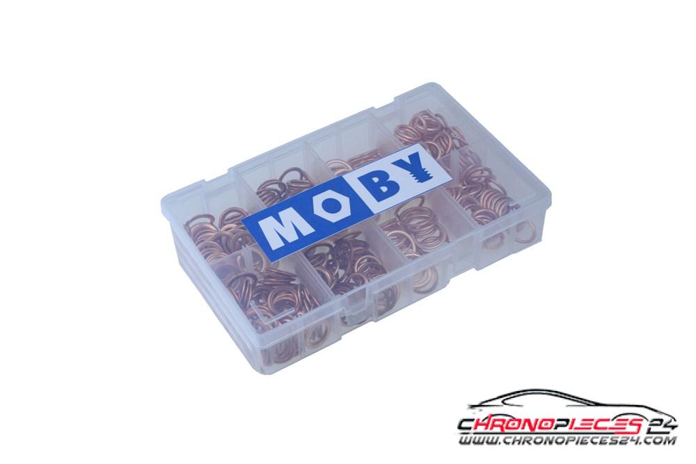 Achat de MOBY 999-109001/1 Assortiment de bagues d'étanchéité cuivre, garnies 160 pièces pas chères