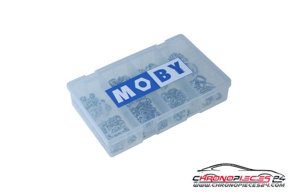 Achat de MOBY 999-102001/1 Assortiment de rondelles de ressort dentées 844 pièces pas chères