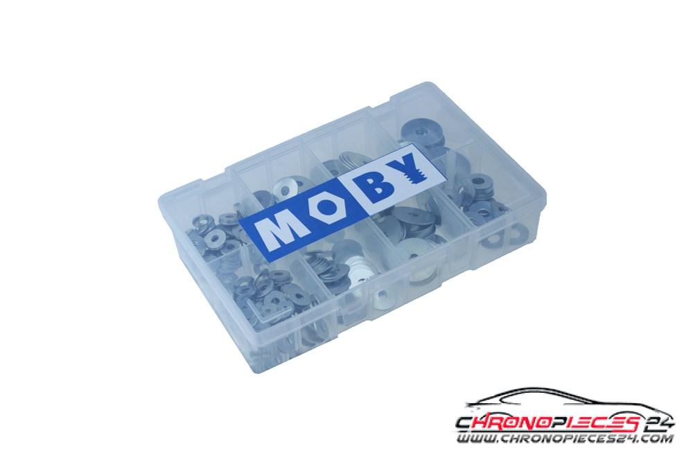 Achat de MOBY 999-103001/1 Assortiment de rondelles carrosserie 295 pièces pas chères