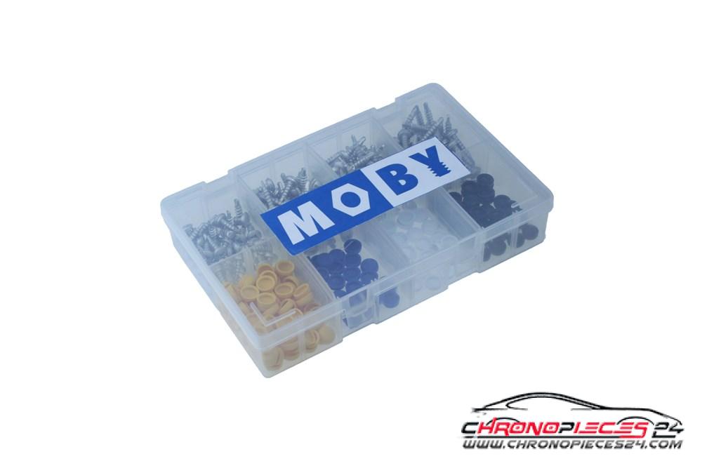 Achat de MOBY 999-700702/1 Assortiment de vis de plaque d'immatriculation 250 pièces pas chères