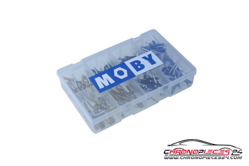 Achat de MOBY 999-703001/1 Assortiment de rivets à expansion 180 pièces pas chères