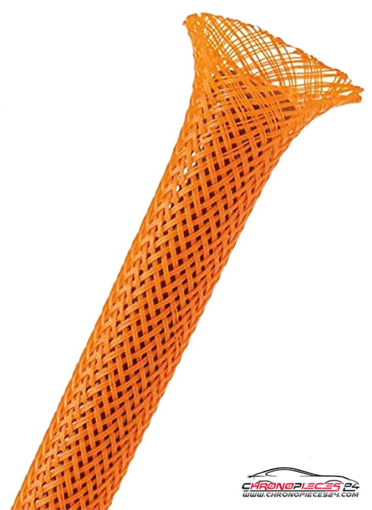 Achat de TIREX D09367/5 Gaine isolante tressée fermée 40 mm Orange 5m Boîte pas chères