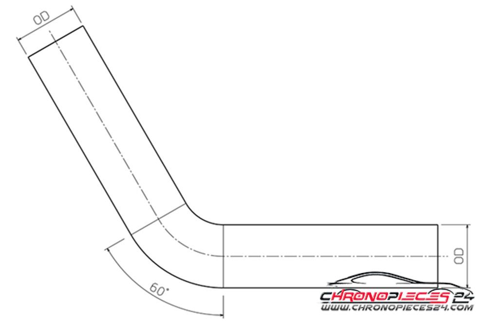 Achat de ROMAX 823276 Coude à souder 60° diamètre externe : 76 mm pas chères