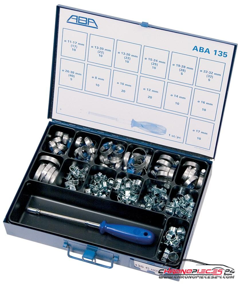 Achat de ABA AA 135 Assortiment de colliers carburant et colliers 9/12mm 135 pièces pas chères