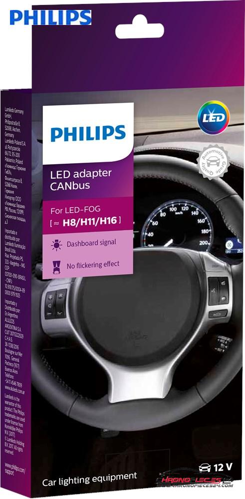 Achat de PHILIPS 18954C2 Adaptateur LED de CANBUS H8/H11/H16 pas chères