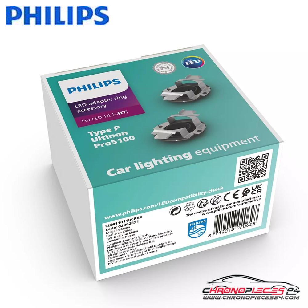 Achat de PHILIPS 11011RCPX2 Bague d'adaptation Led pas chères