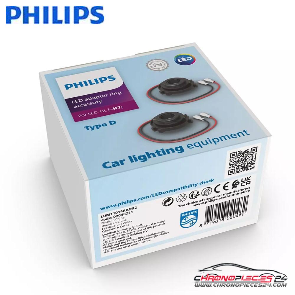 Achat de PHILIPS 11014RADX2 Bague d'adaptation Led pas chères