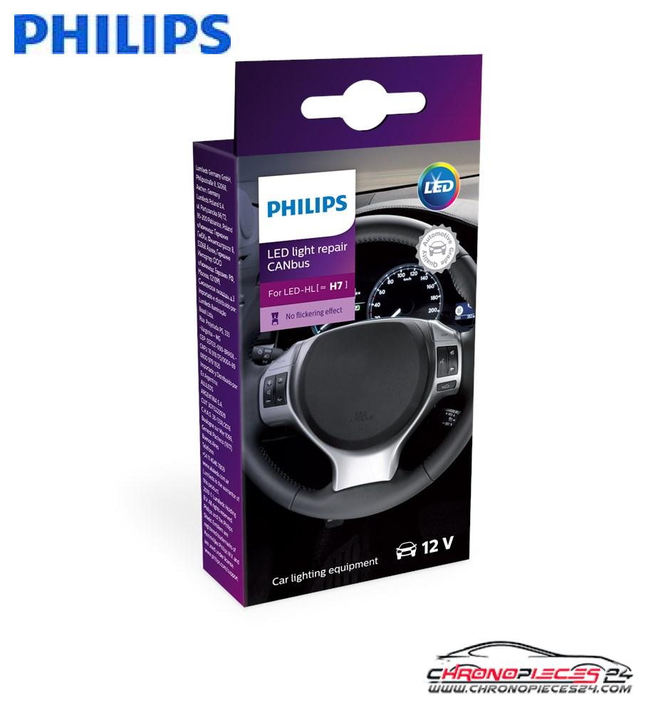 Achat de PHILIPS 18961C2 Adaptateur LED de CANBUS H7 pas chères