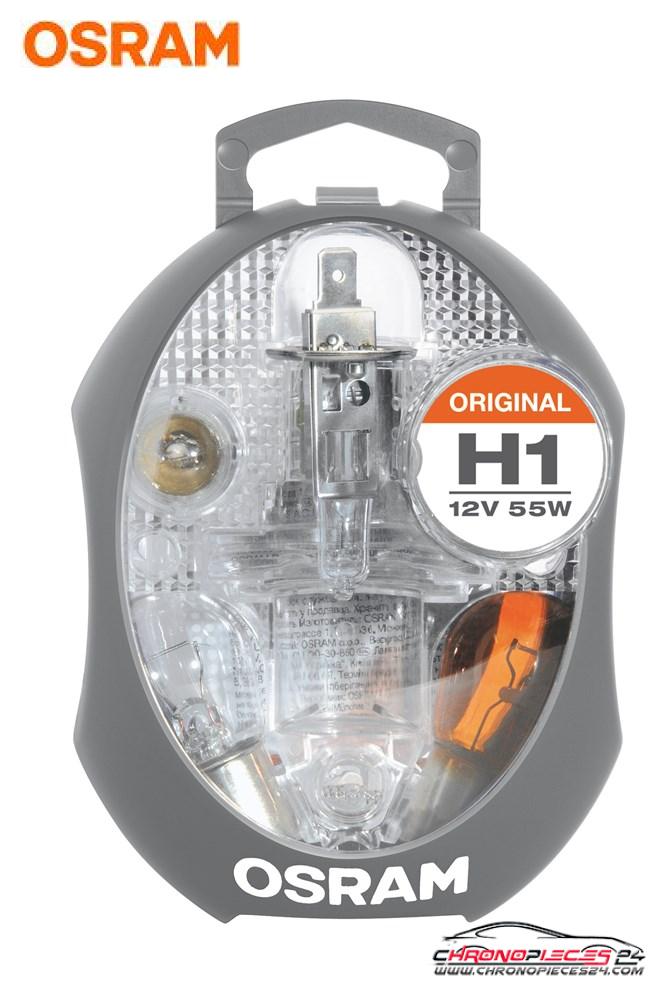 Achat de OSRAM ALBMH1 12V Jeu de lampes 12V H1 pas chères