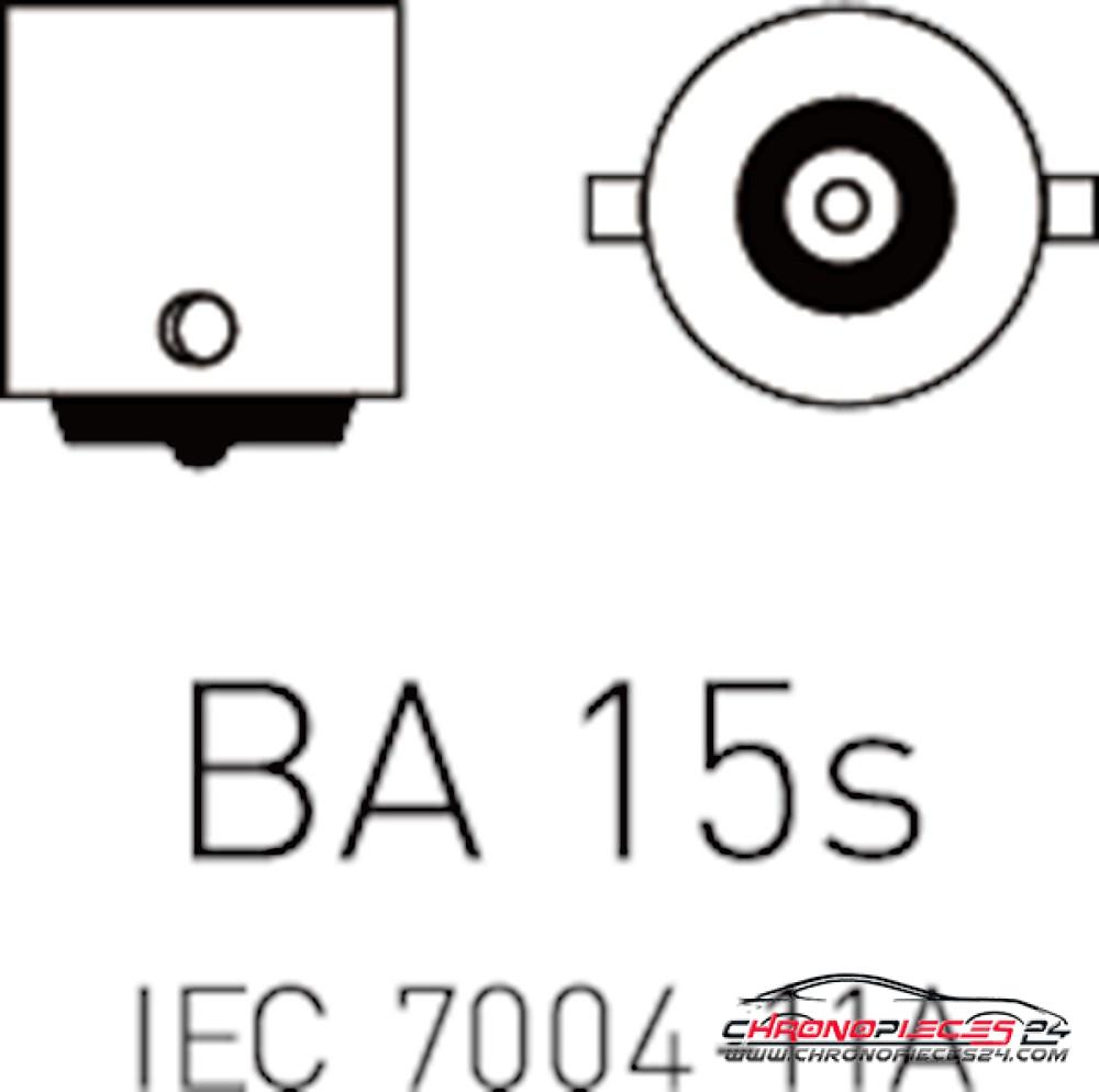 Achat de NEGLIN N 11363 Lampe stop/signalisation 12V P18W 10p. boîte pas chères