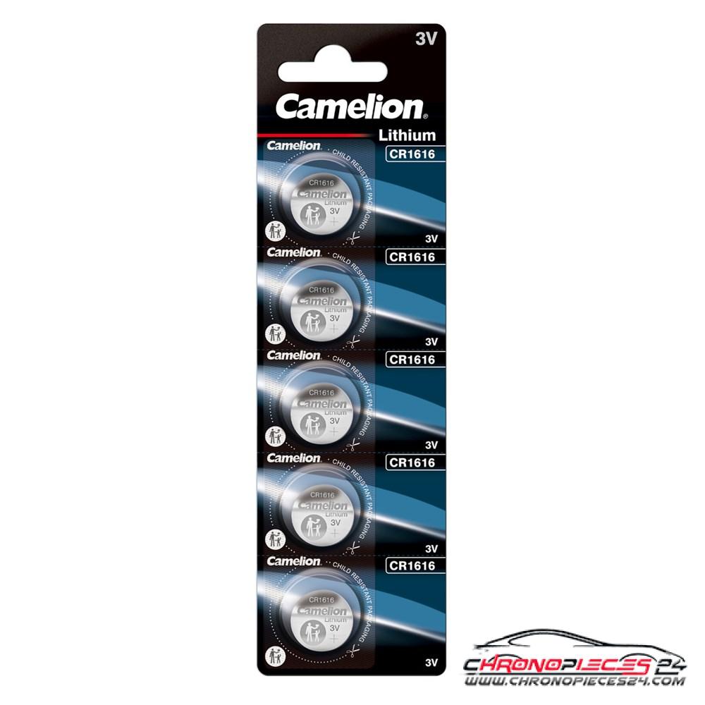 Achat de CAMELION CR1616/5 C Pile bouton Lithium CR1616 pas chères