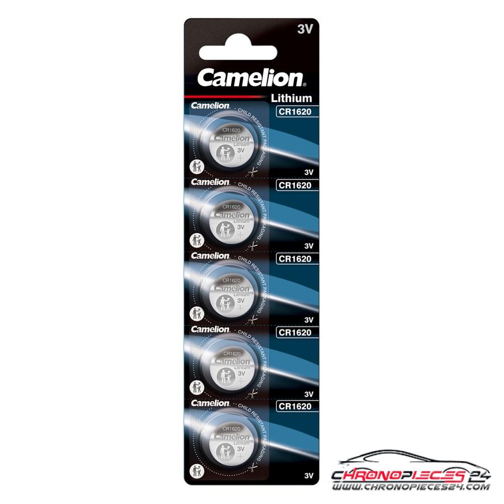 Achat de CAMELION CR1620/5 C Pile bouton Lithium CR1620 pas chères