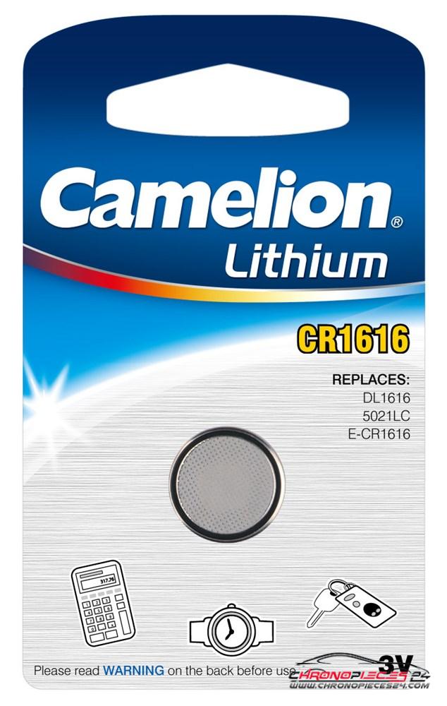 Achat de CAMELION CR1616 C Pile bouton Lithium CR1616 pas chères