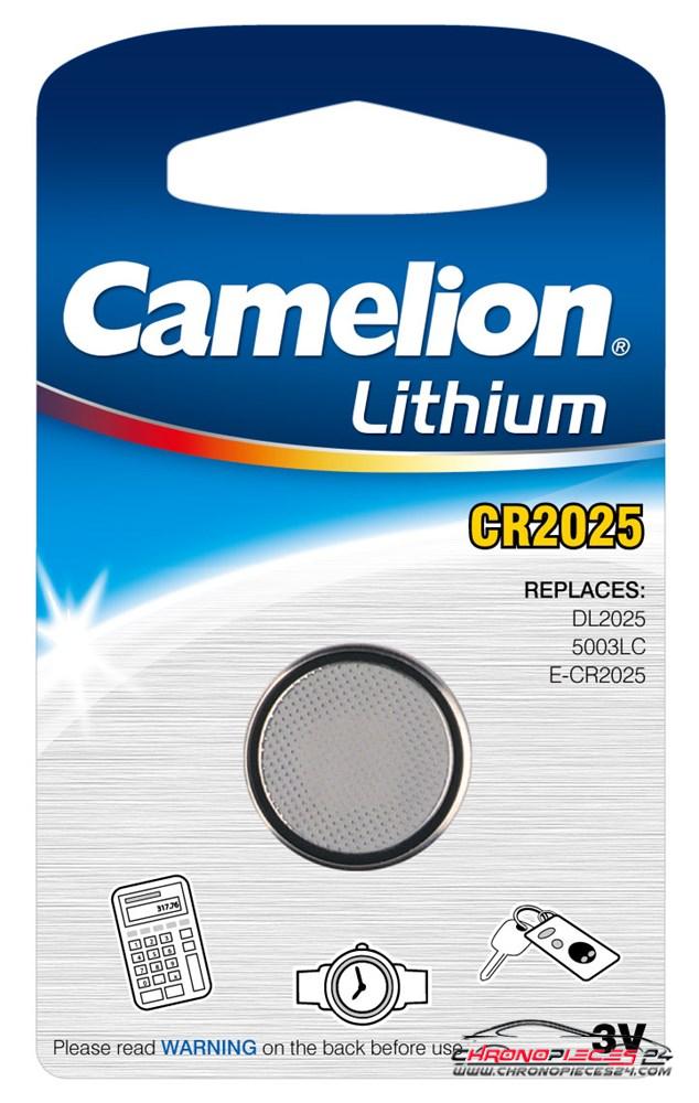 Achat de CAMELION CR2025 C Pile bouton Lithium CR2025 pas chères