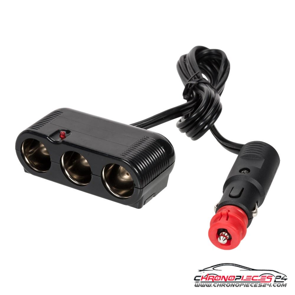 Achat de TIREX D14073/1G Adaptateur de prise remorque 3 pôles 12 - 24V 1p. Poche pas chères