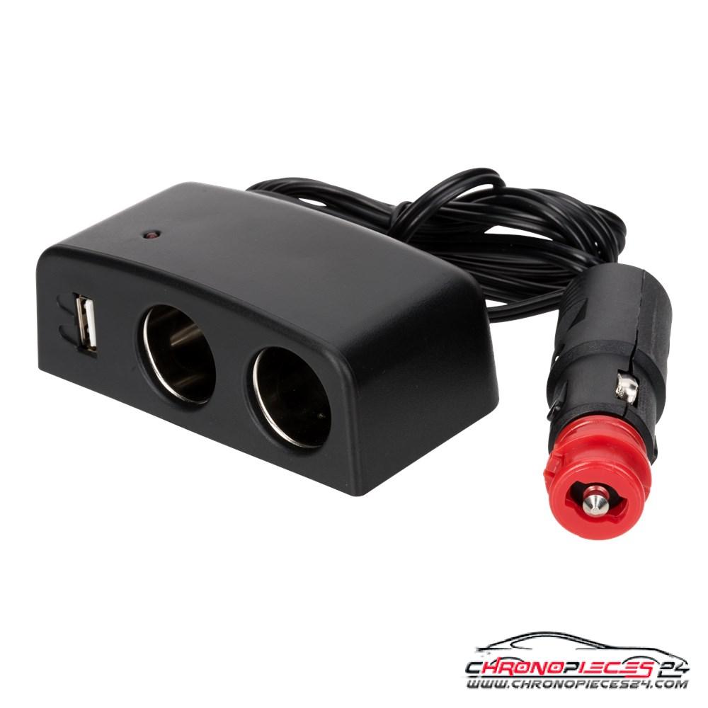 Achat de TIREX D14077/1G Repartiteur USB 12V 1p. Poche pas chères