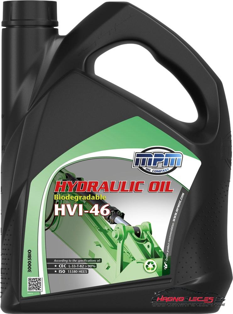 Achat de MPM 30005BIO Huile hydraulique HVI Biodegradable Hydraulic Oil HVI 46 5l Jerrycan pas chères