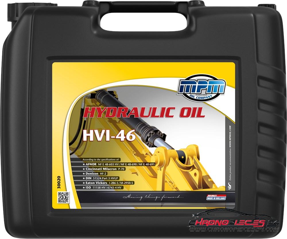 Achat de MPM 30020 Huile hydraulique HVI Hydraulic Oil HVI 46 20l Jerrycan pas chères