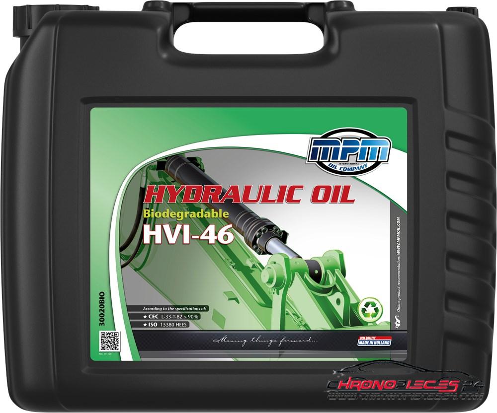 Achat de MPM 30020BIO Huile hydraulique HVI Biodegradable Hydraulic Oil HVI 46 20l Jerrycan pas chères