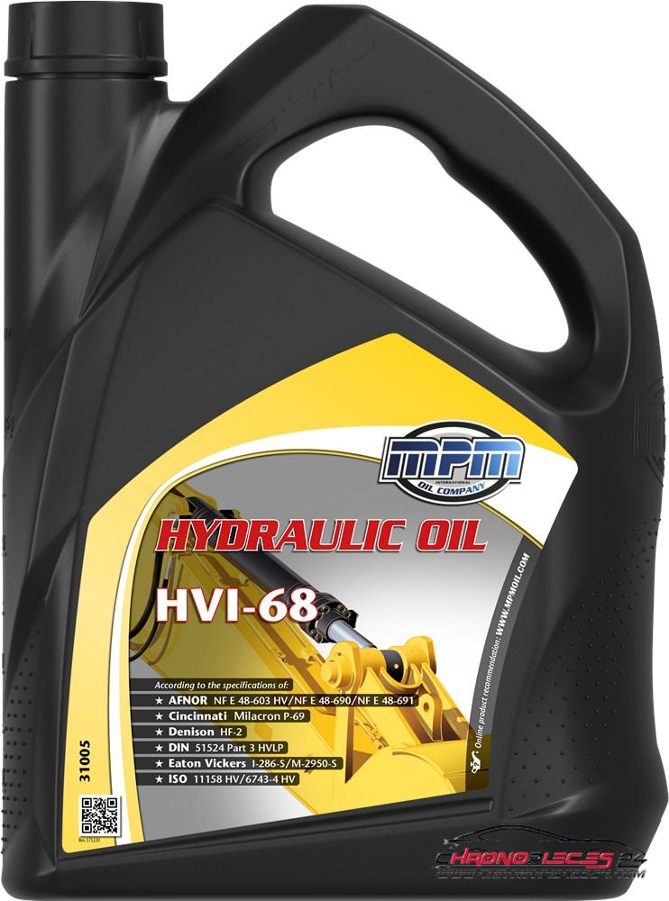 Achat de MPM 31005 Huile hydraulique HVI Hydraulic Oil HVI 68 5l Jerrycan pas chères