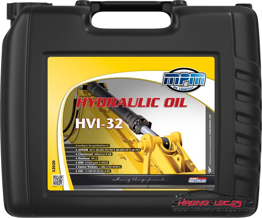 Achat de MPM 32020 Huile hydraulique HVI Hydraulic Oil HVI 32 20l Jerrycan pas chères