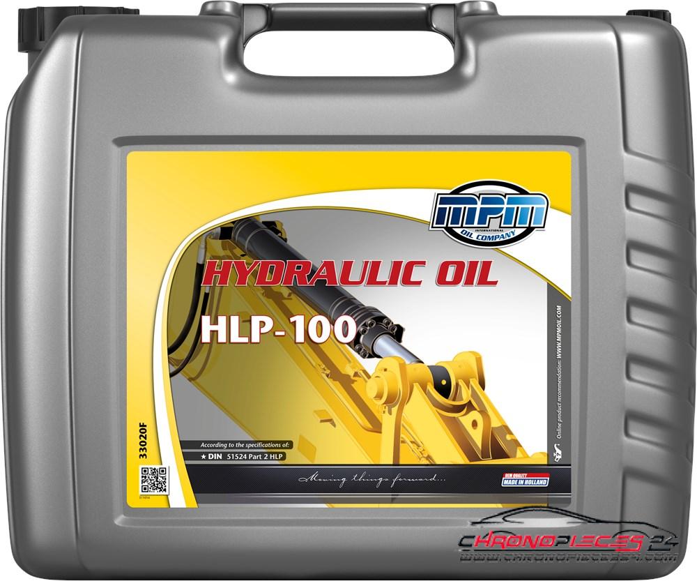 Achat de MPM 33020F Huile hydraulique HLP Hydraulic Oil HLP 100 20l Jerrycan pas chères