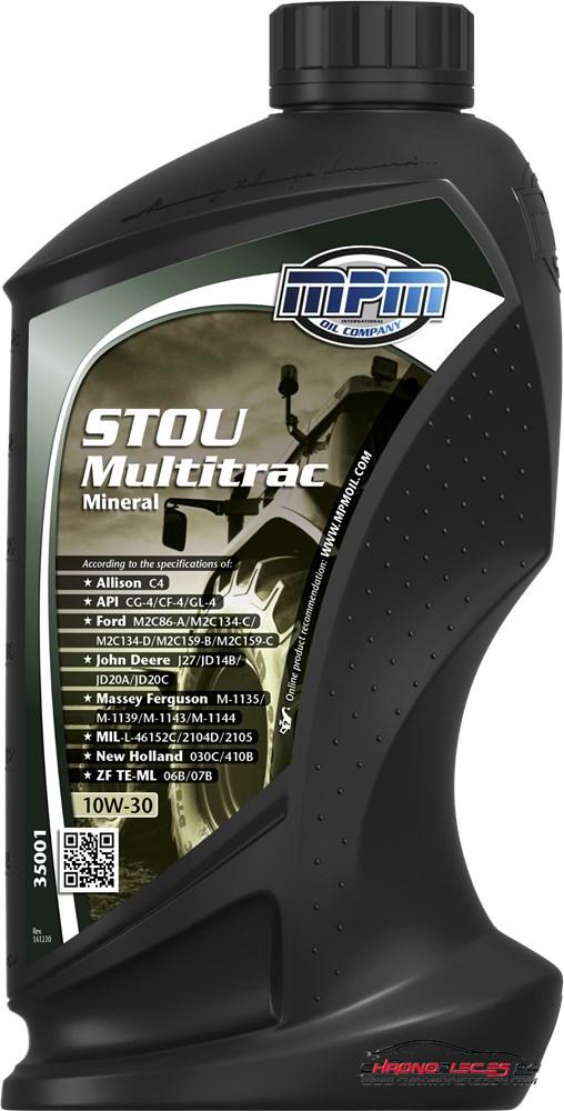 Achat de MPM 35001 Huile de tracteur STOU 10W-30 GL-4 Multitrac Mineral 1l pas chères