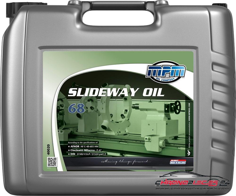 Achat de MPM 40020 Huile pour glissières Slideway Oil 68 20l pas chères