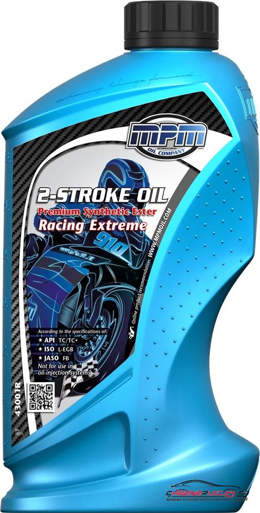 Achat de MPM 43001R Huile 2 temps Premium Synthetic Ester Racing Extreme 1l pas chères