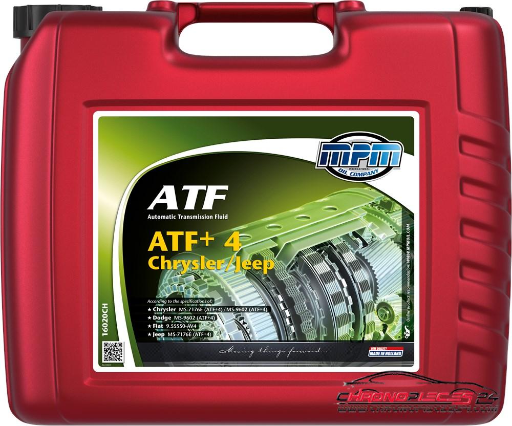 Achat de MPM 16020CH Huile de transmission synthétique ATF ATF+4 Chrysler / Jeep 20l pas chères