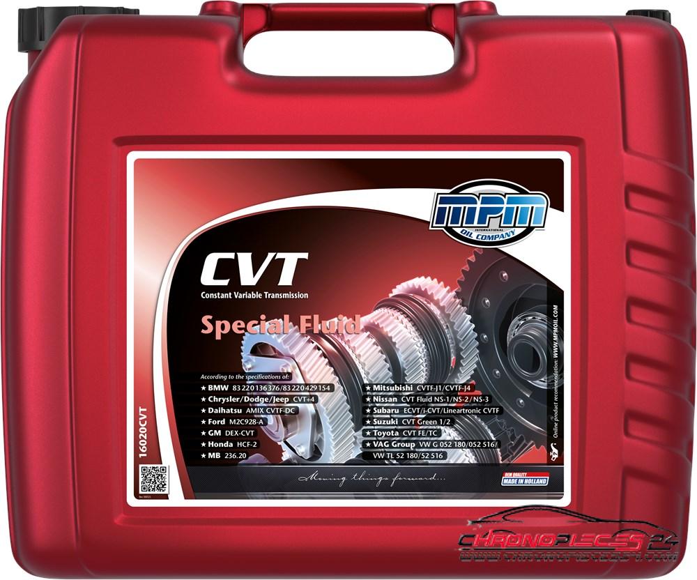 Achat de MPM 16020CVT Huile de transmission synthétique CVT Special 20l pas chères