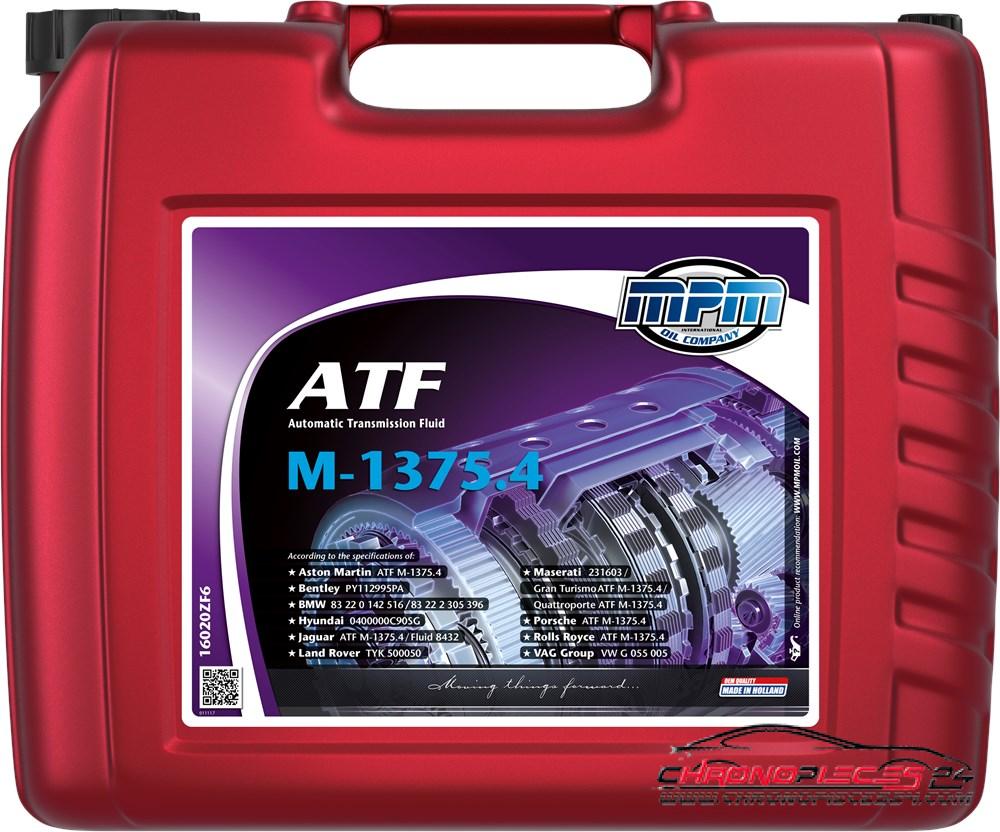 Achat de MPM 16020ZF6 Huile de transmission synthétique ATF M-1375.4 20l pas chères