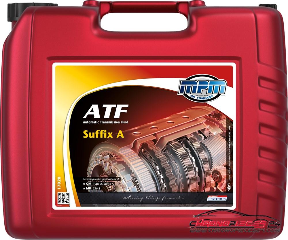 Achat de MPM 17020 Huile de transmission minérale ATF Suffix A 20l pas chères