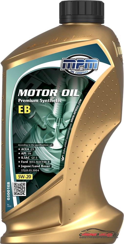 Achat de MPM 05001EB Huile moteur synthétique 5W20 Premium EcoBoost 1l pas chères