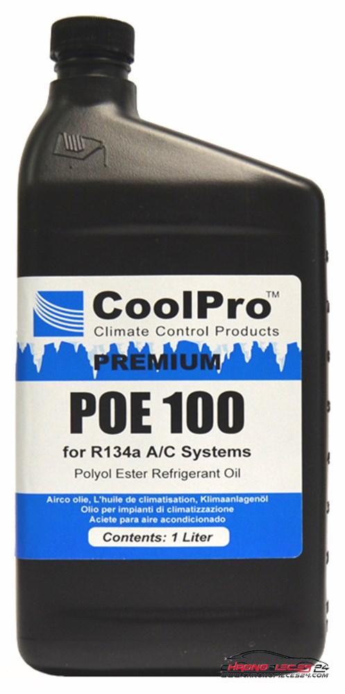 Achat de COOLPR 21300022 Huile de compresseur de climatisateur POE 100 1l pas chères