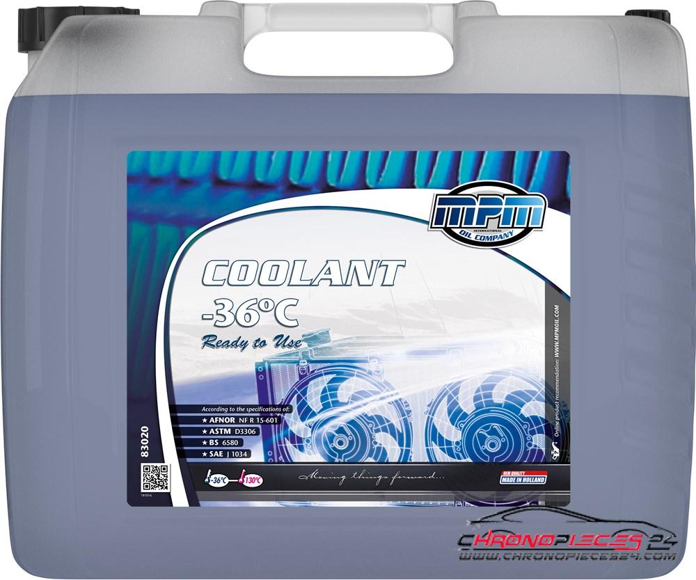 Achat de MPM 83020 Liquide de refroidissement Coolant -36°C Ready to Use 20l Jerrycan pas chères