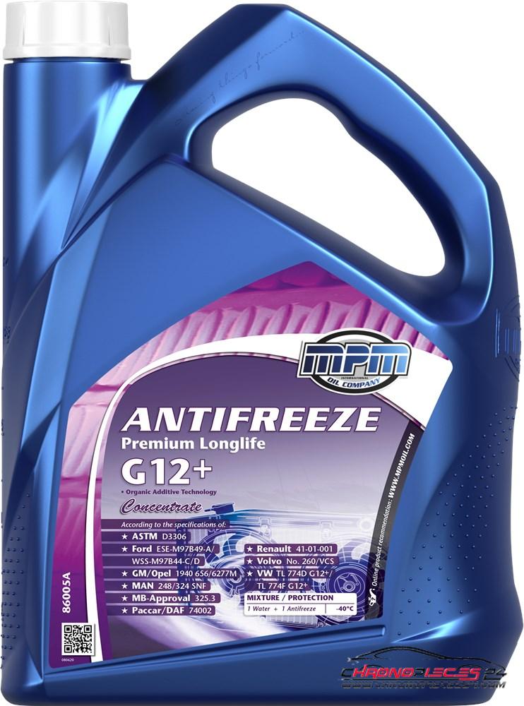 Achat de MPM 86005A Antigel Antifreeze Premium Longlife G12+ Concentrate 5l Jerrycan pas chères