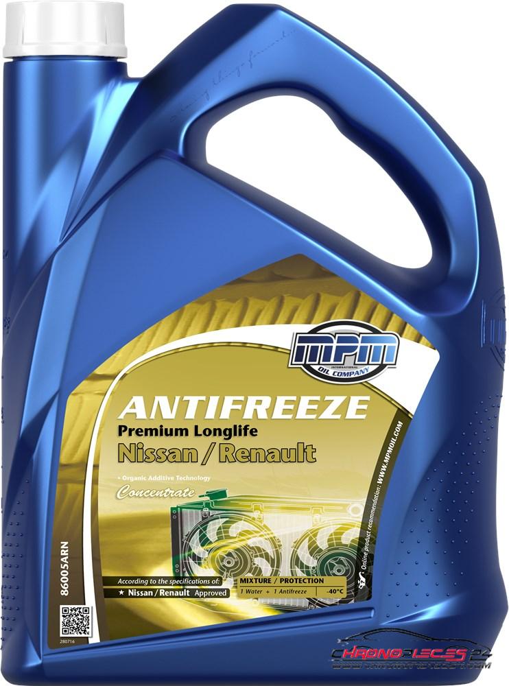 Achat de MPM 86005ARN Antigel Antifreeze Premium Longlife Renault / Nissan concentrate 5l Jerrycan pas chères