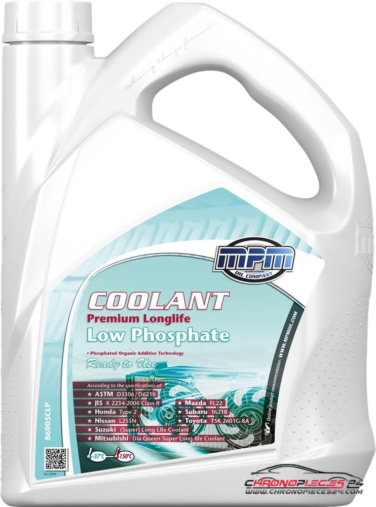 Achat de MPM 86005CLP Liquide de refroidissement Coolant Low Phosphate -37°C Ready to Use Jerrycan 5L pas chères