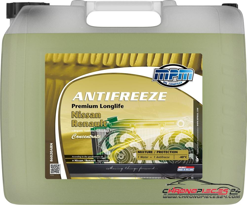 Achat de MPM 86020ARN Antigel Antifreeze Premium Longlife Renault / Nissan concentrate 20l Jerrycan pas chères