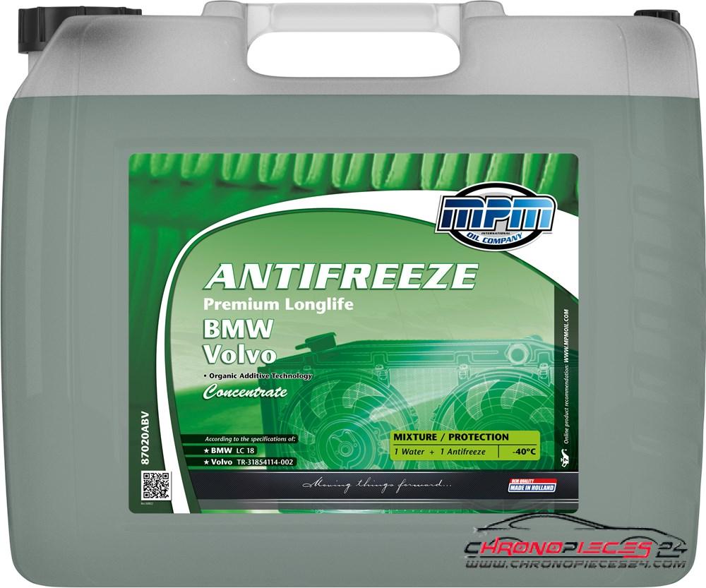 Achat de MPM 87020ABV Antigel Antigel Premium Longlife BMW / Volvo Concentré bidon 20 l pas chères