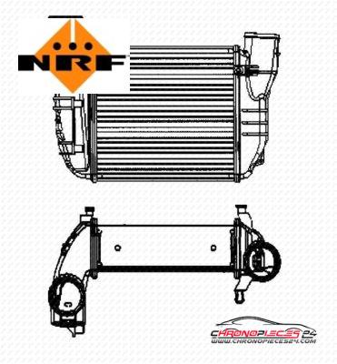 Achat de NRF 30756 Intercooler, échangeur pas chères