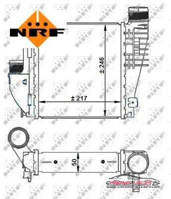 Achat de NRF 30924 Intercooler, échangeur pas chères