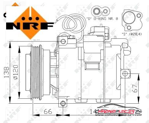 Achat de NRF 32104 Compresseur, climatisation pas chères