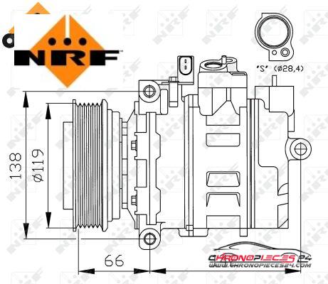 Achat de NRF 32111 Compresseur, climatisation pas chères