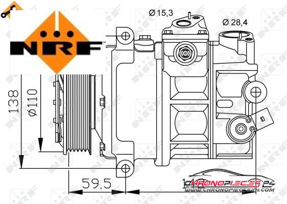 Achat de NRF 32147 Compresseur, climatisation pas chères