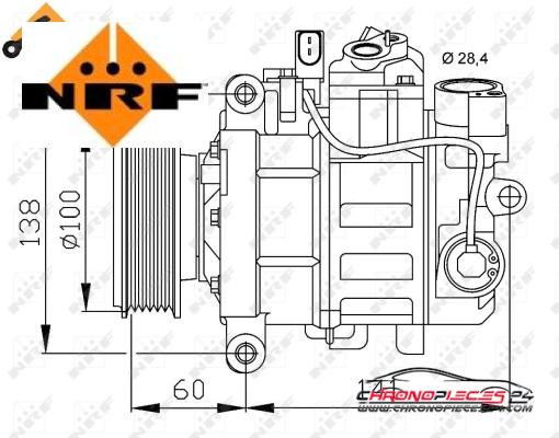 Achat de NRF 32263 Compresseur, climatisation pas chères